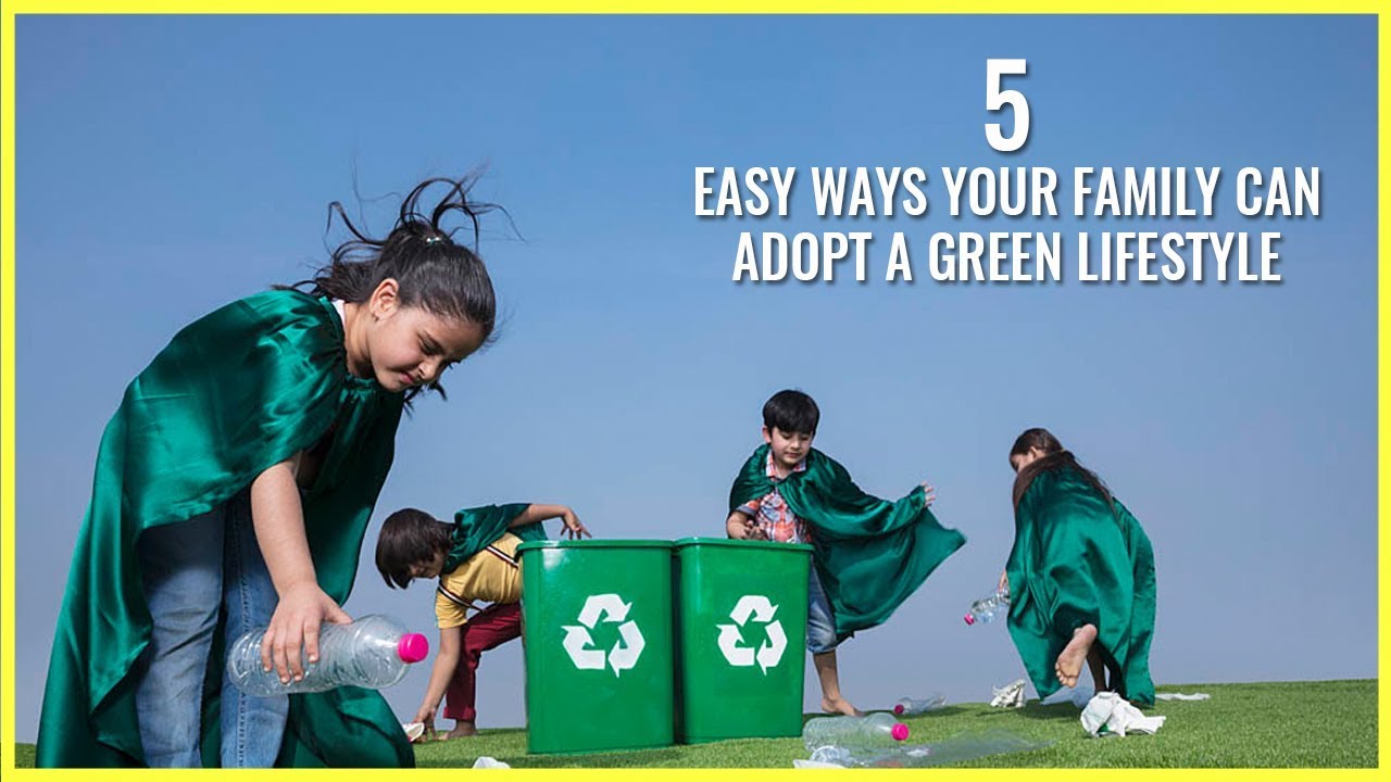 5 Easy Ways Your Family Can Adopt A Green Lifestyle