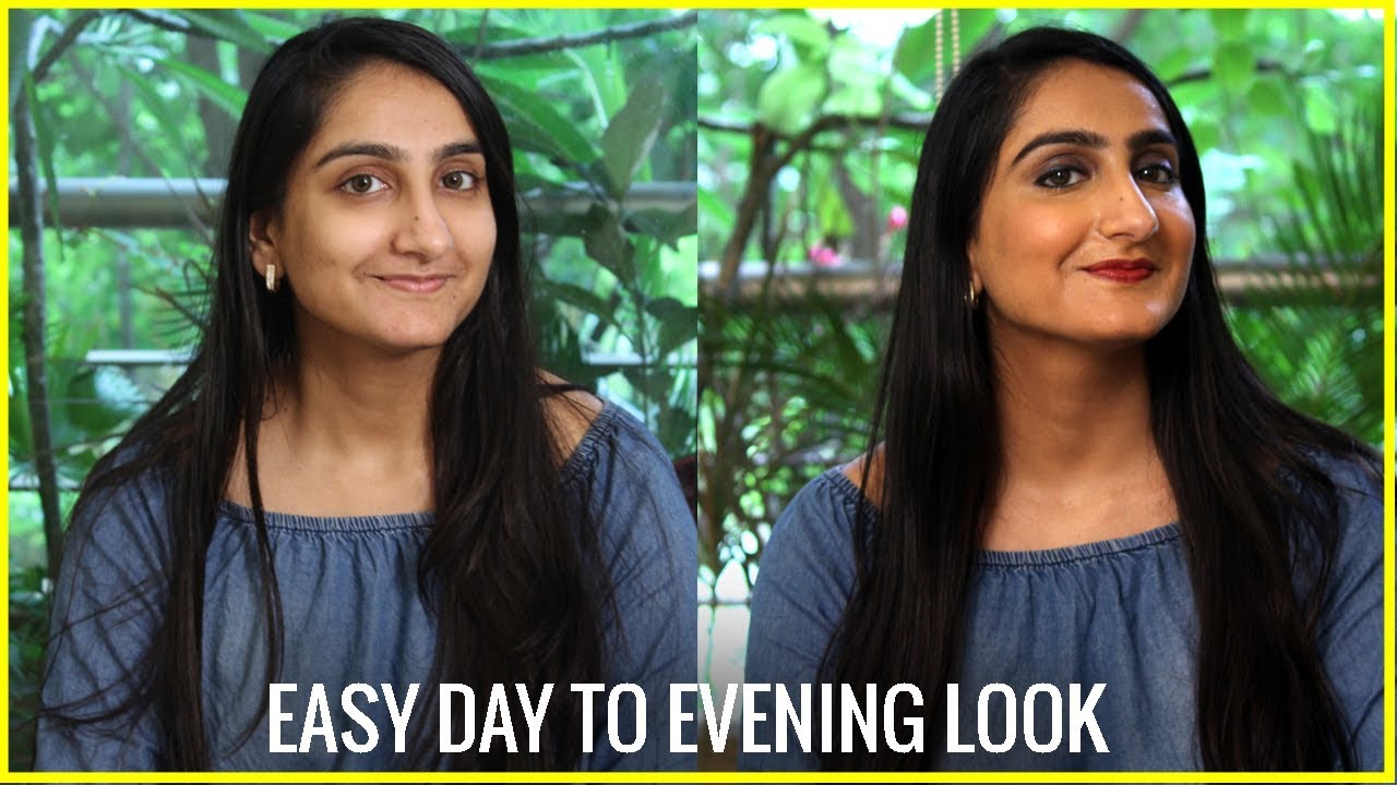Day To Evening Makeup Look I Just 2 Products