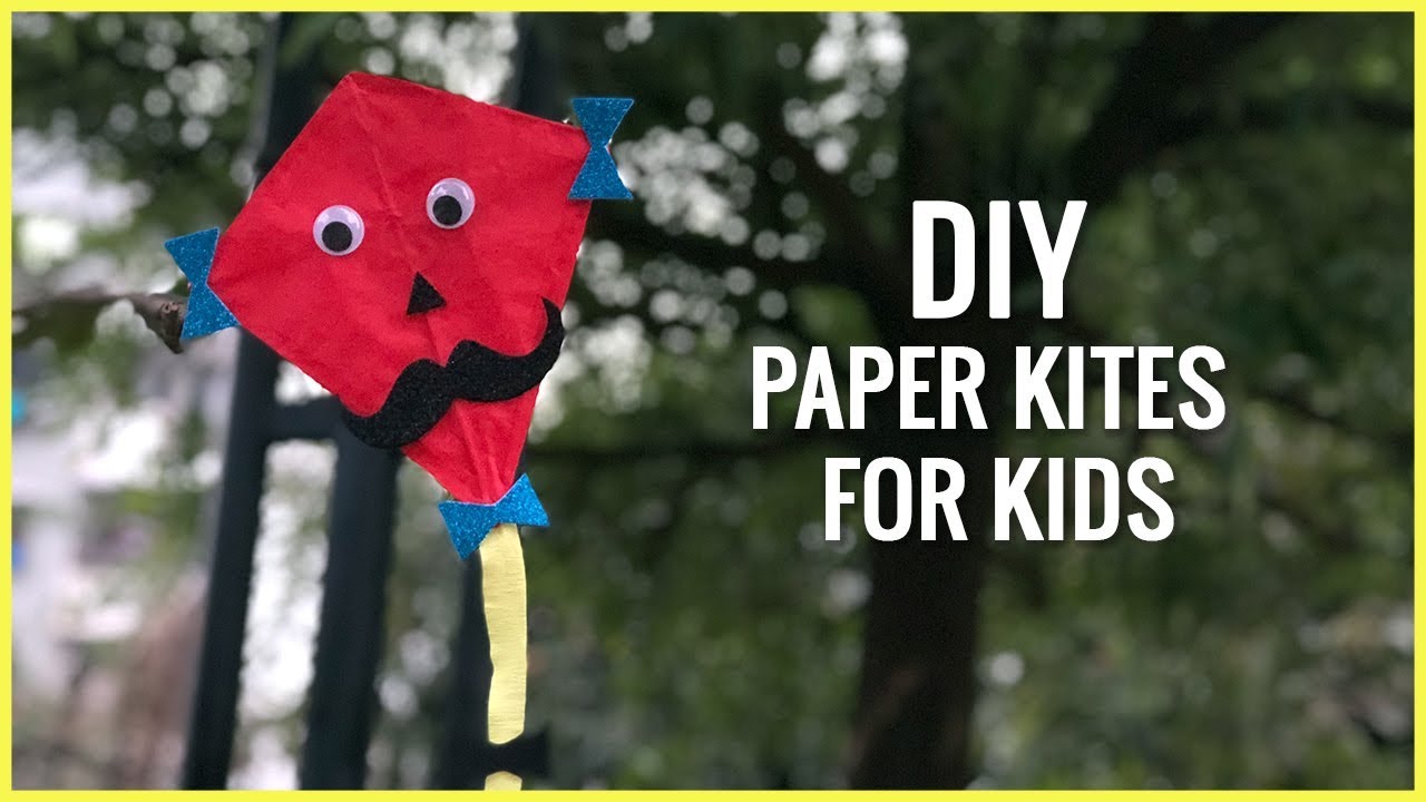 DIY I Paper Kites For Sankranthi