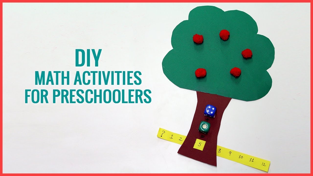 DIY| Math Activities For Preschoolers