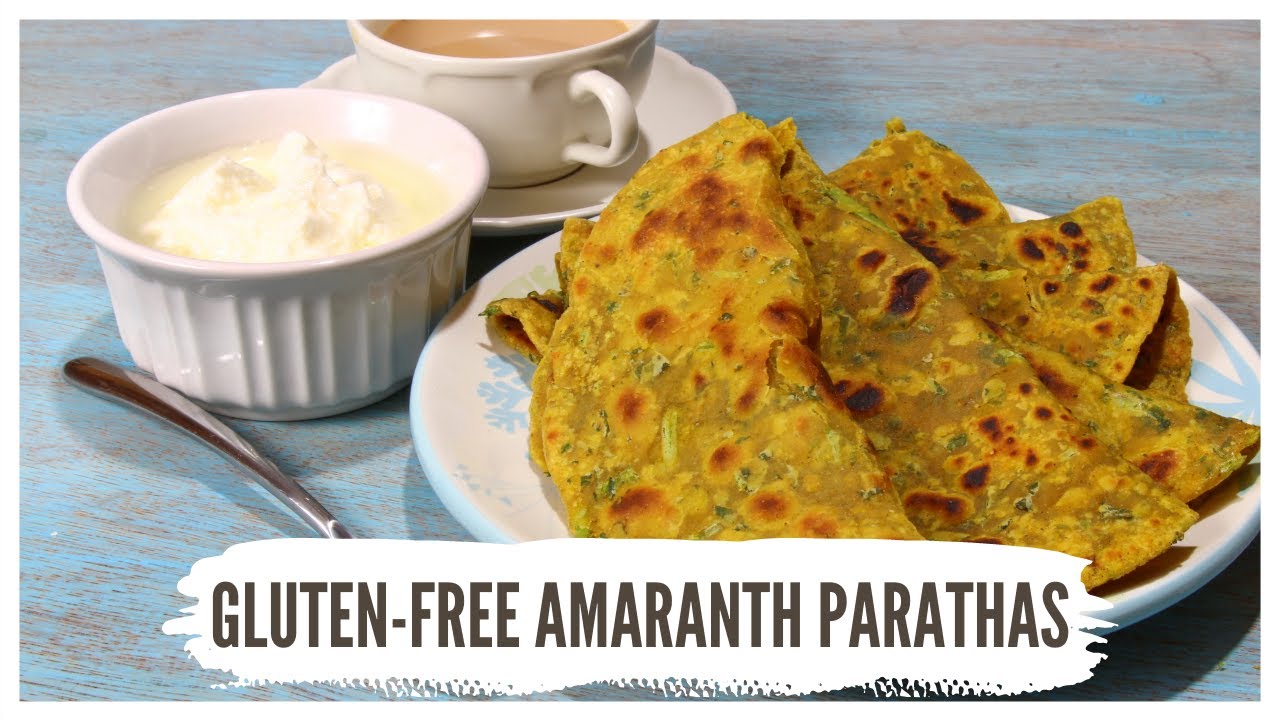 Gluten Free Recipe| Rajgira Paratha| Amaranth Flour Parathas