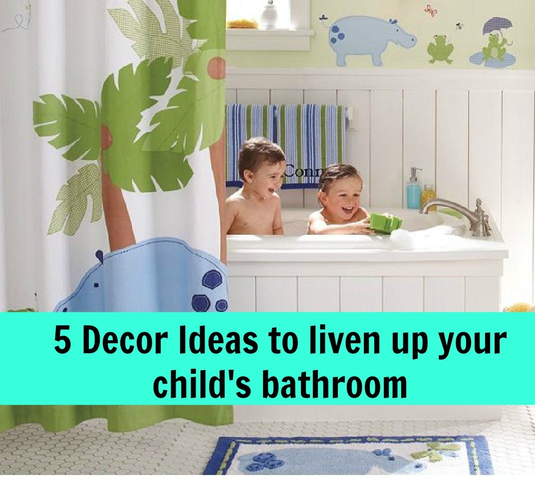 5 Decor Ideas to liven up your child’s bathroom | Kidsstoppress