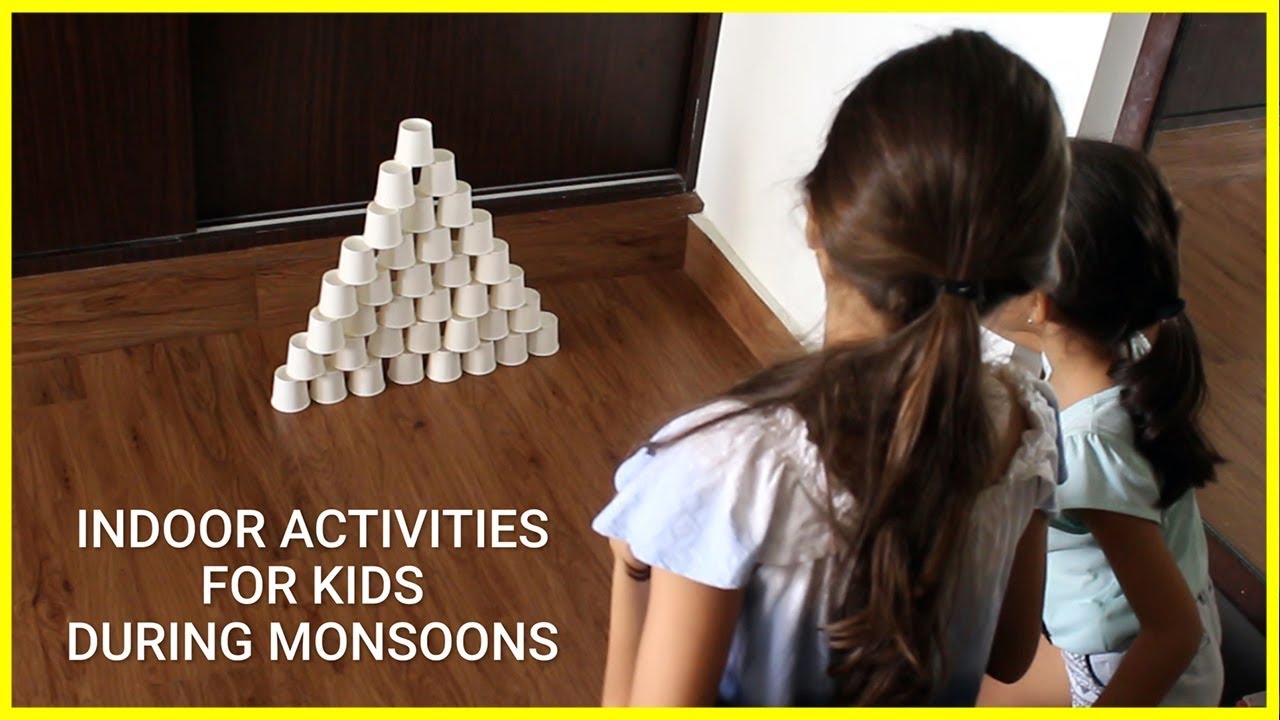 Indoor Activities For Kids During Monsoons