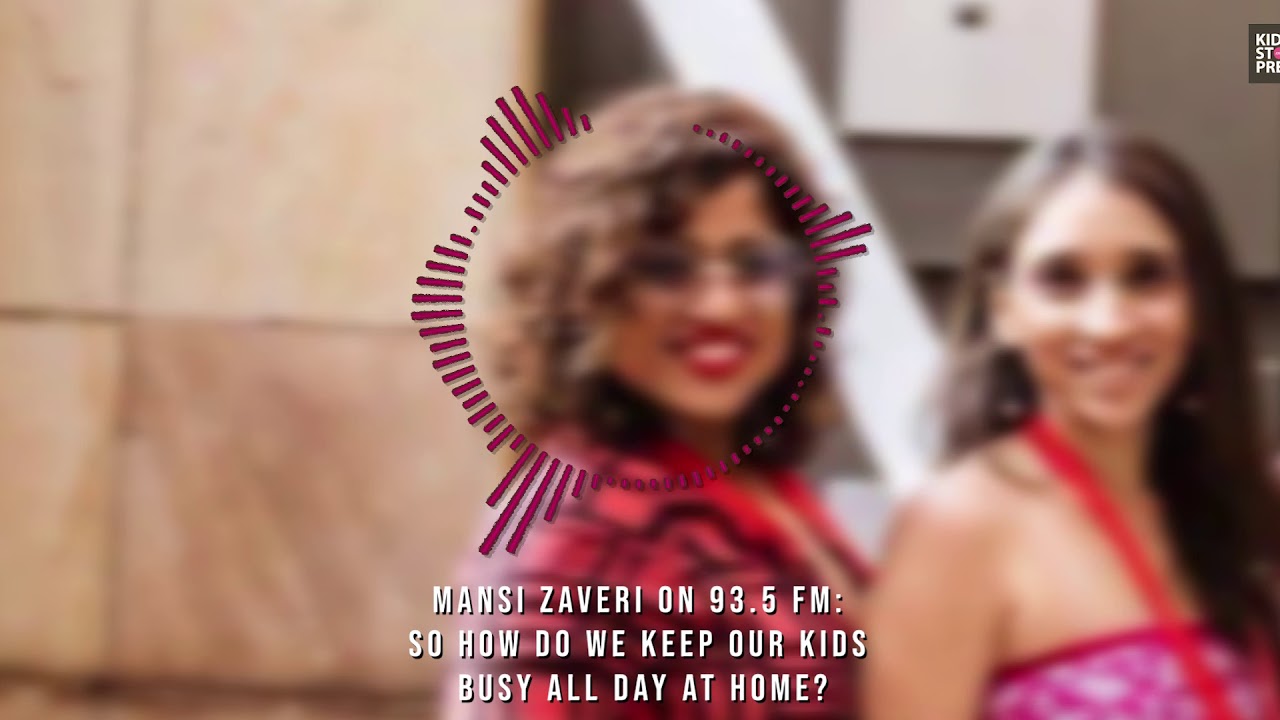 KSP On 93.5 FM With Malishka: How Do We Keep Kids Busy All Day At Home?