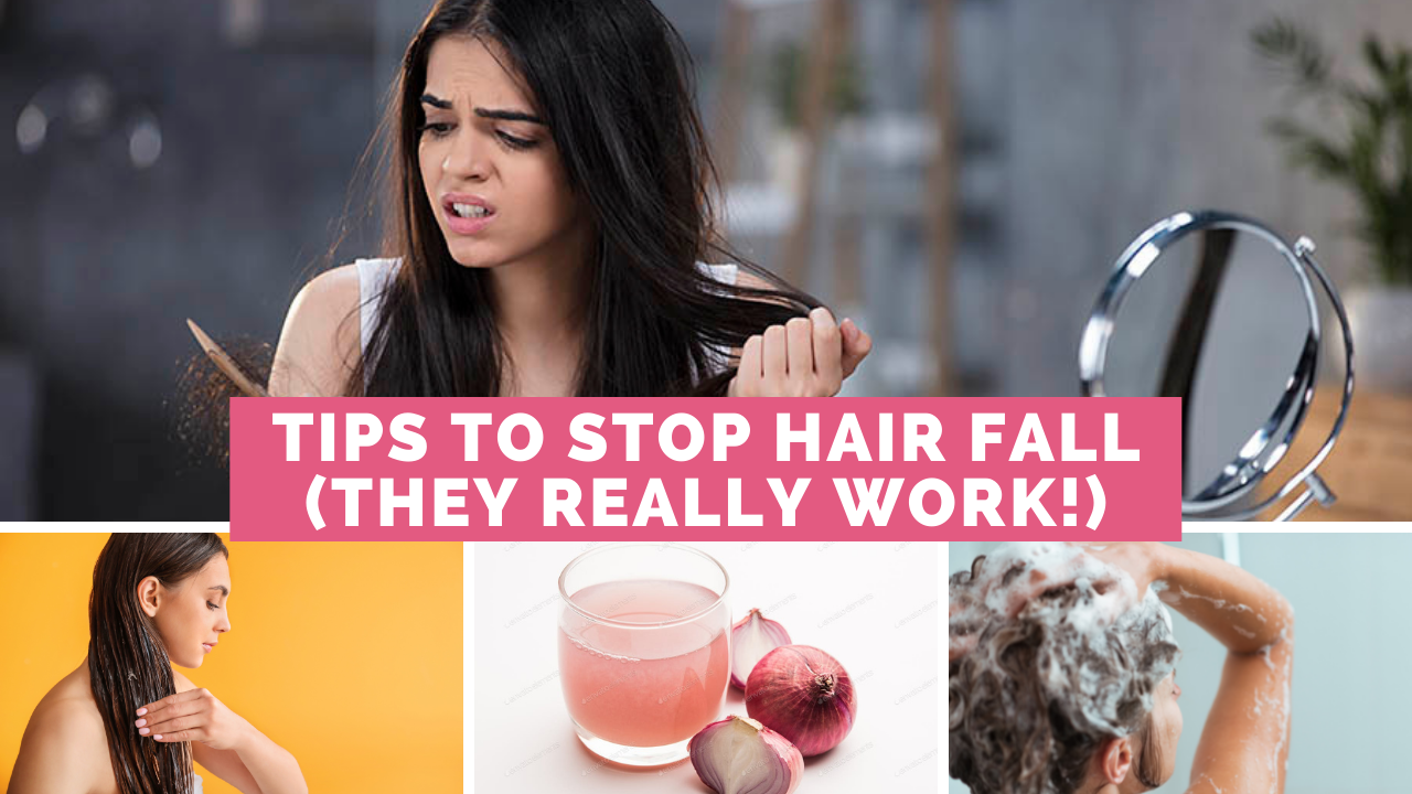 How to Reduce hair fall 5 Effective Steps to stop Hair Fall  BigMuscles  Nutrition