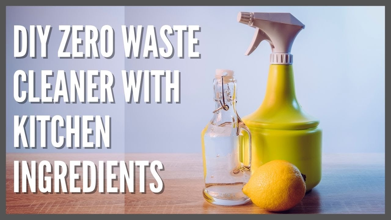 DIY Non – Toxic Citrus Cleaner With Just 4 Ingredients