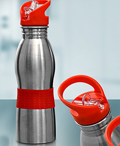 AE 500 ML Stainless Steel Water Bottle Sipper For School Or Sports - Assorted Colours For Kids,Teens,Travellers, Camping, Sports, Office Desk,School Kids Water Supply