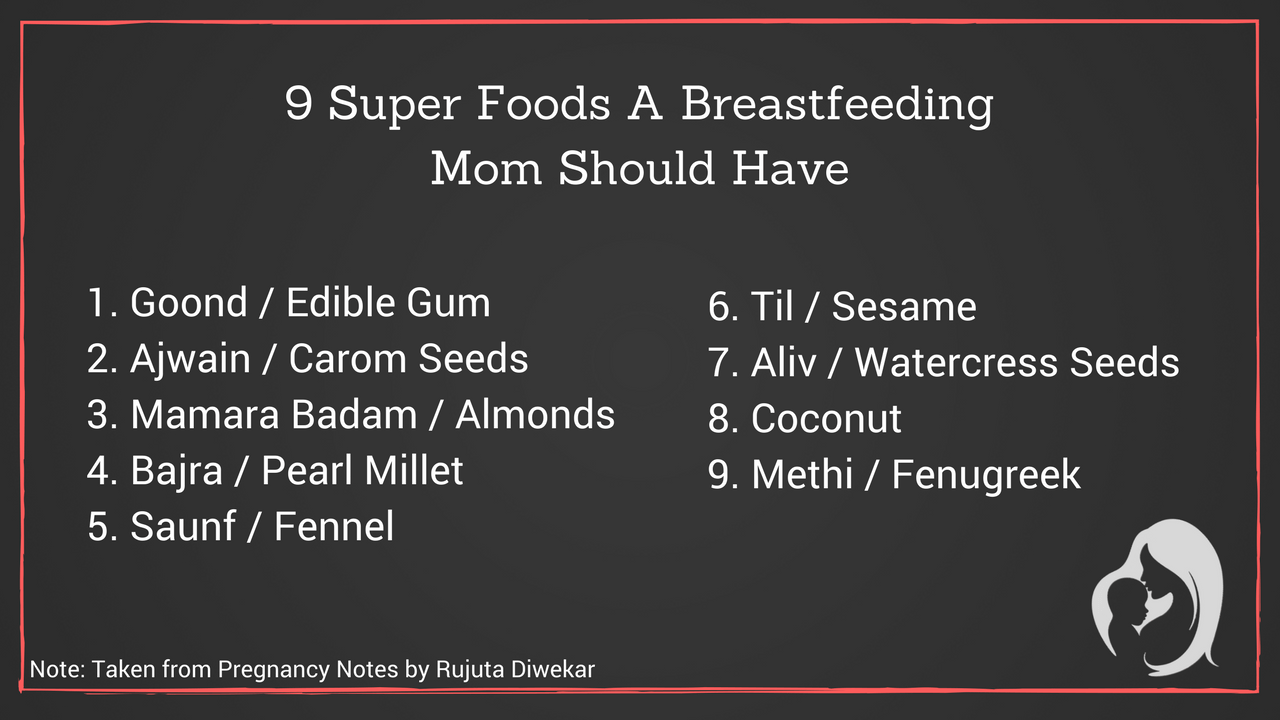 foods for breastfeeding moms