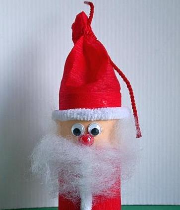 Christmas_Paper_Craft_-_Paper_Roll_Santa_-_Recycling_Craft