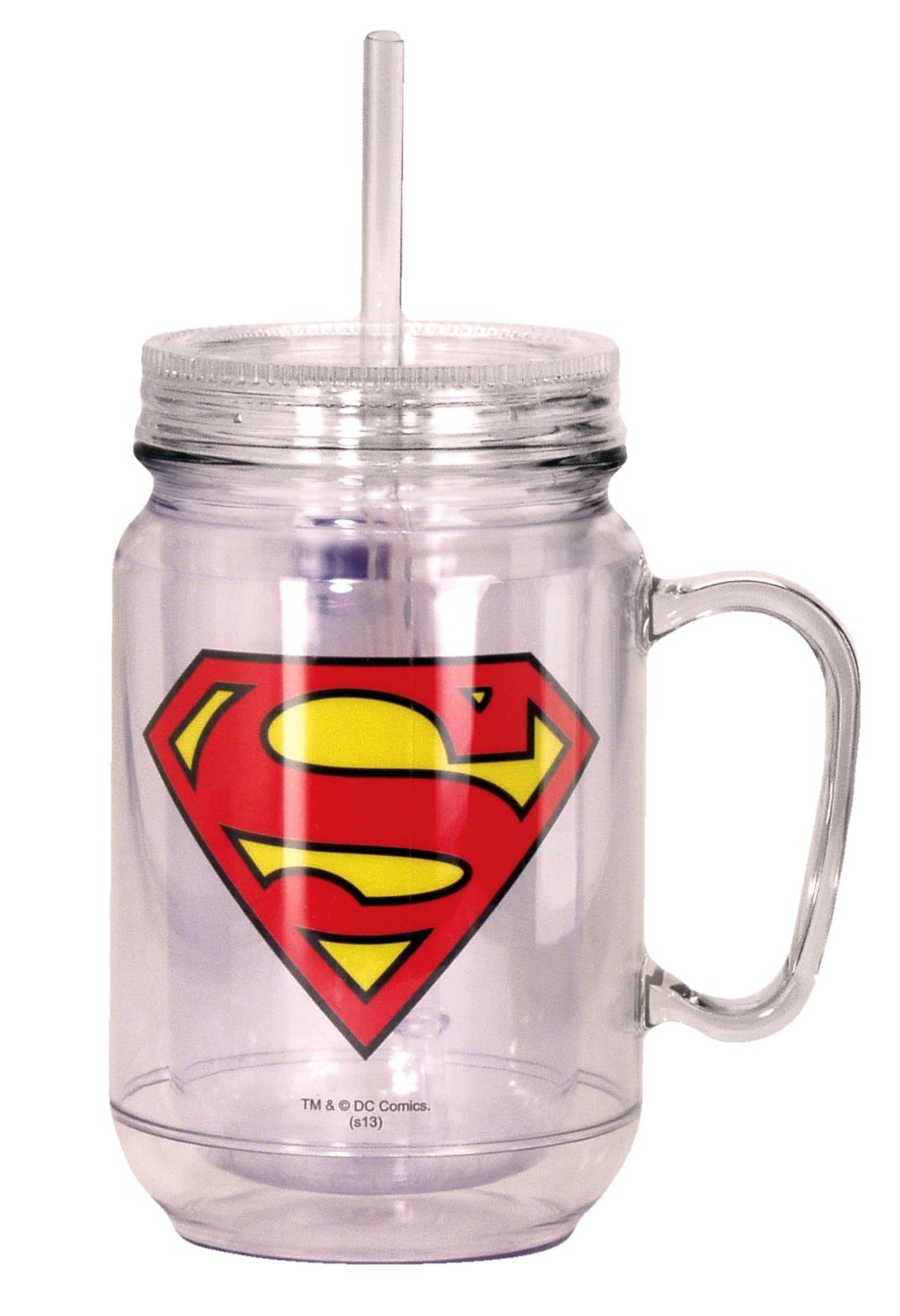 KSP Ice Cold Glass Mason Drinking Jar - Set of 4 (Clear)