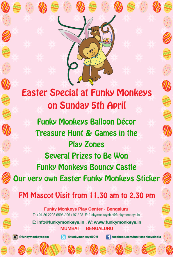 Easter special funky monekys