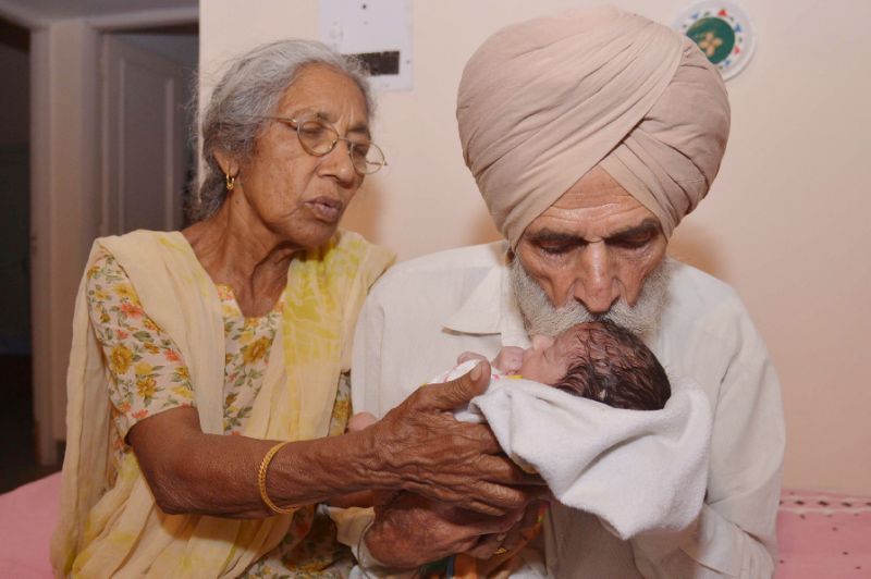 Indian Mother gives birth at 70_kidsstoppress