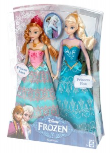 Mattel Disney Frozen Royal Sisters Doll (2-Pack)