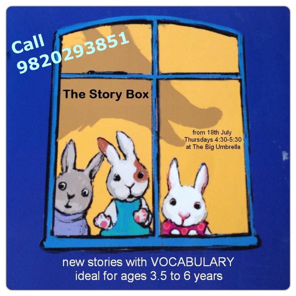 The Story Box: Storytelling program for kids in Mumbai
