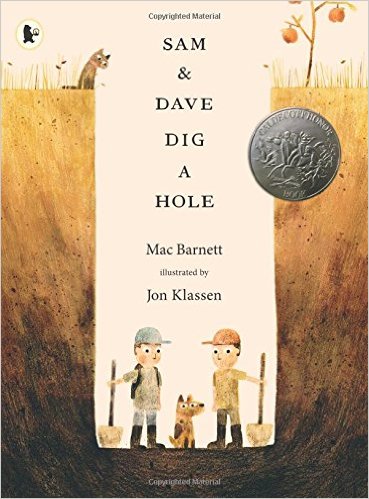 Sam and Dave Dig a Hole (by Mac Burnett and Jon Klassen; Candlewick Press)_kidsstoppress