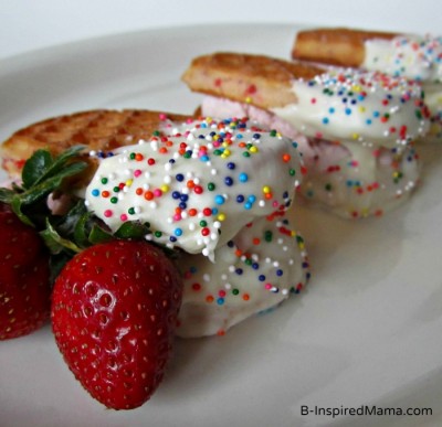 Strawberry-Waffle-Ice-Cream-Sandwich-frozen desserts kidsstoppress.com