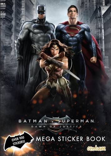 batman vs superman _Batman vs Superman Mega Sticker Book (Batman Vs Superman Movie)_kidsstoppress