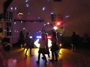 disco party kids dancing