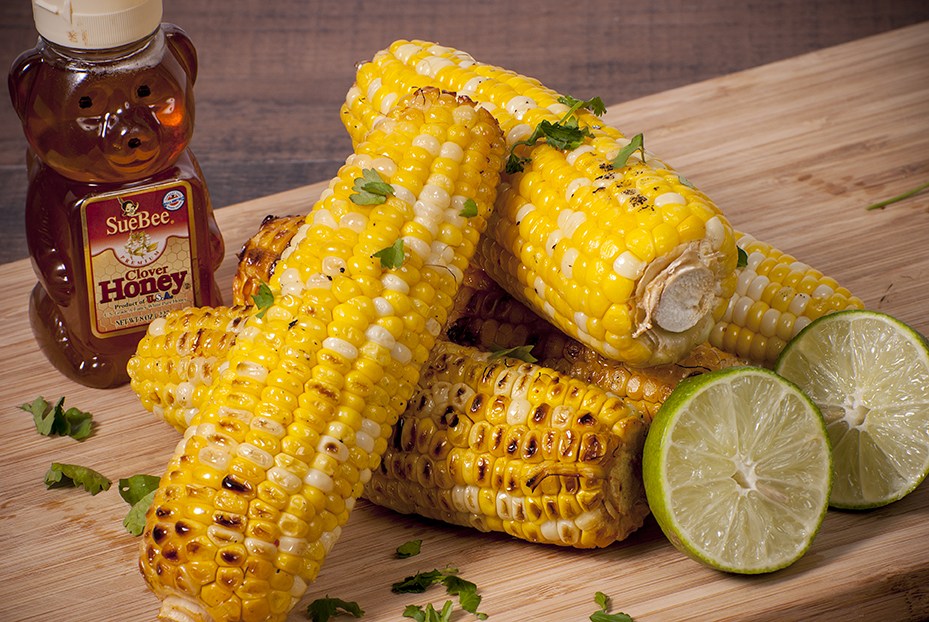 grilled corn with honey butter_corn recipes_kidsstoppress
