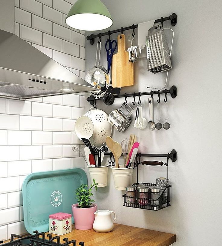 kitchen wall organisation ideas