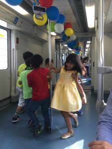 rapid metro gurgaon birthday on wheels