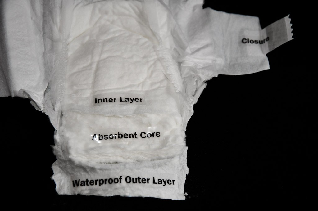 diaper layers